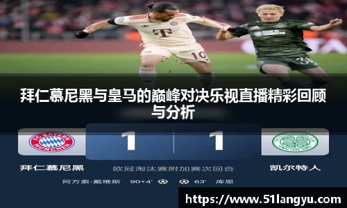 拜仁慕尼黑与皇马的巅峰对决乐视直播精彩回顾与分析